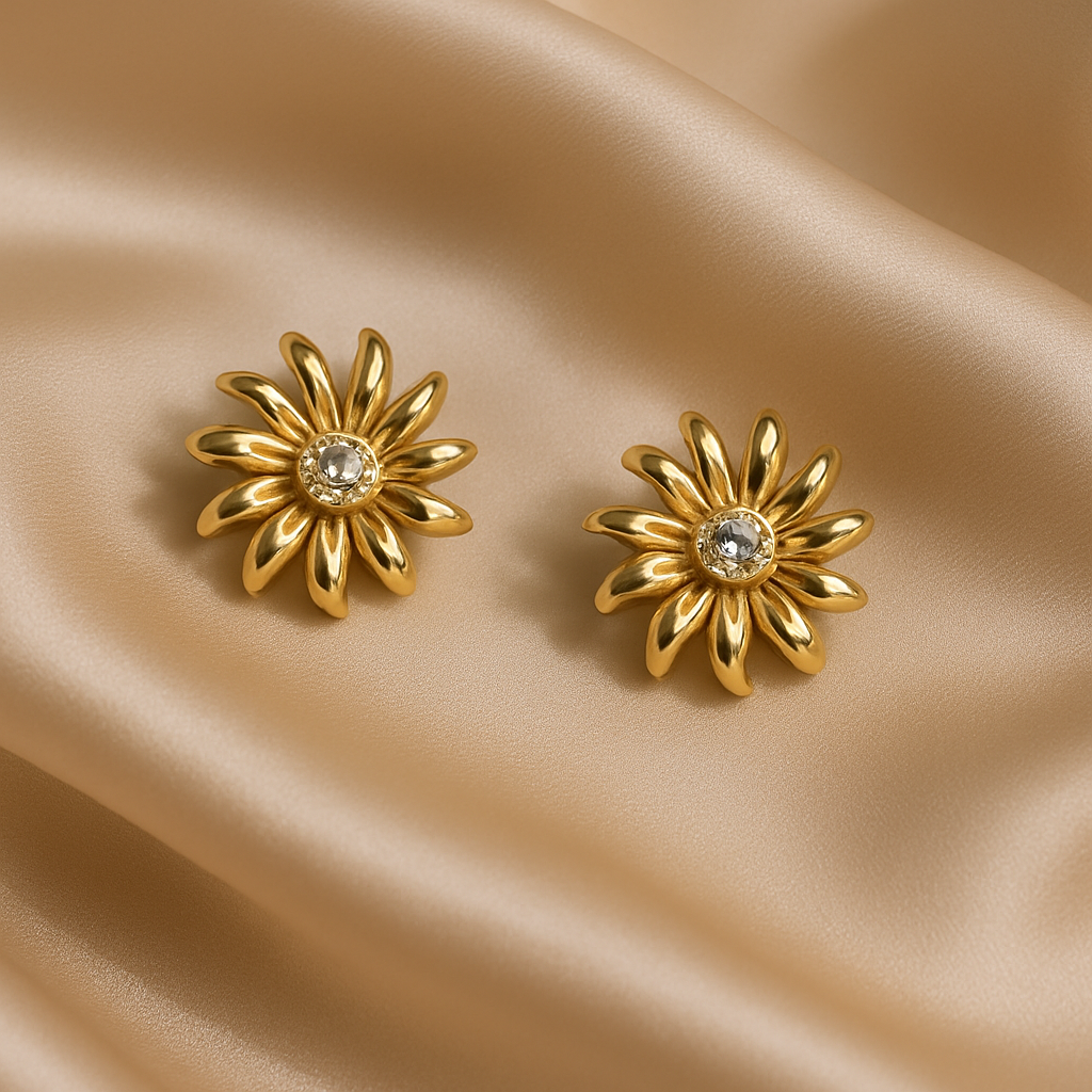 Celeste Floral Studs
