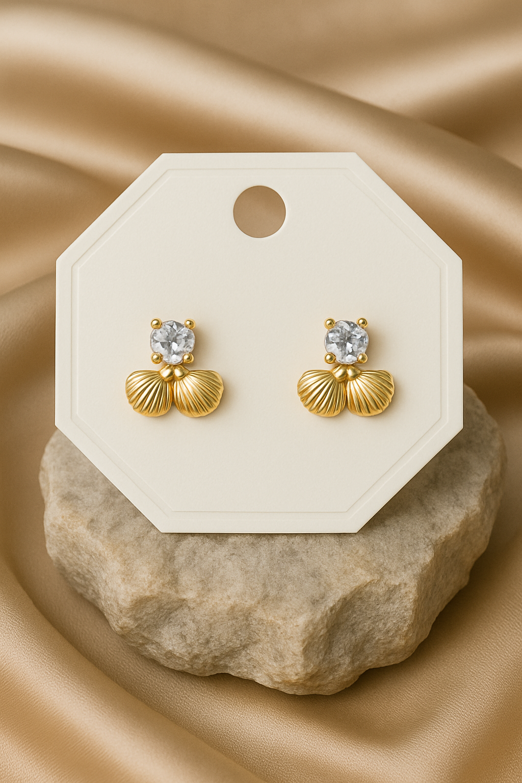 Aurora Shell Spark Studs