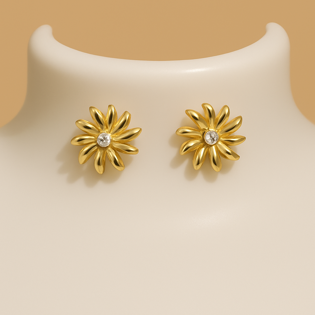 Celeste Floral Studs