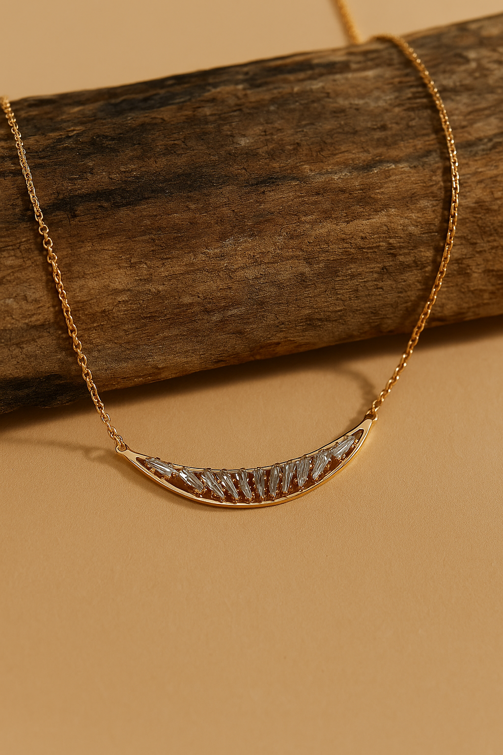 Lunar Gleam Collar Necklace