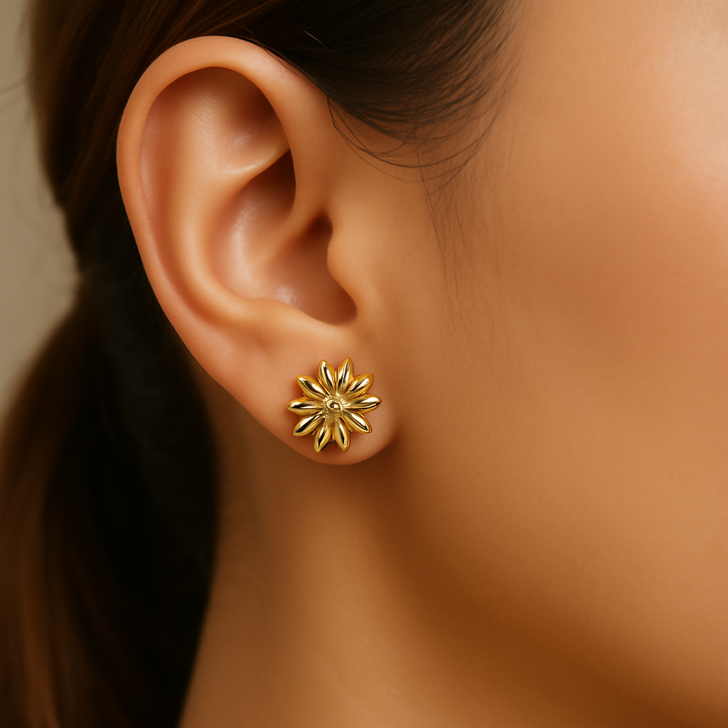 Celeste Floral Studs