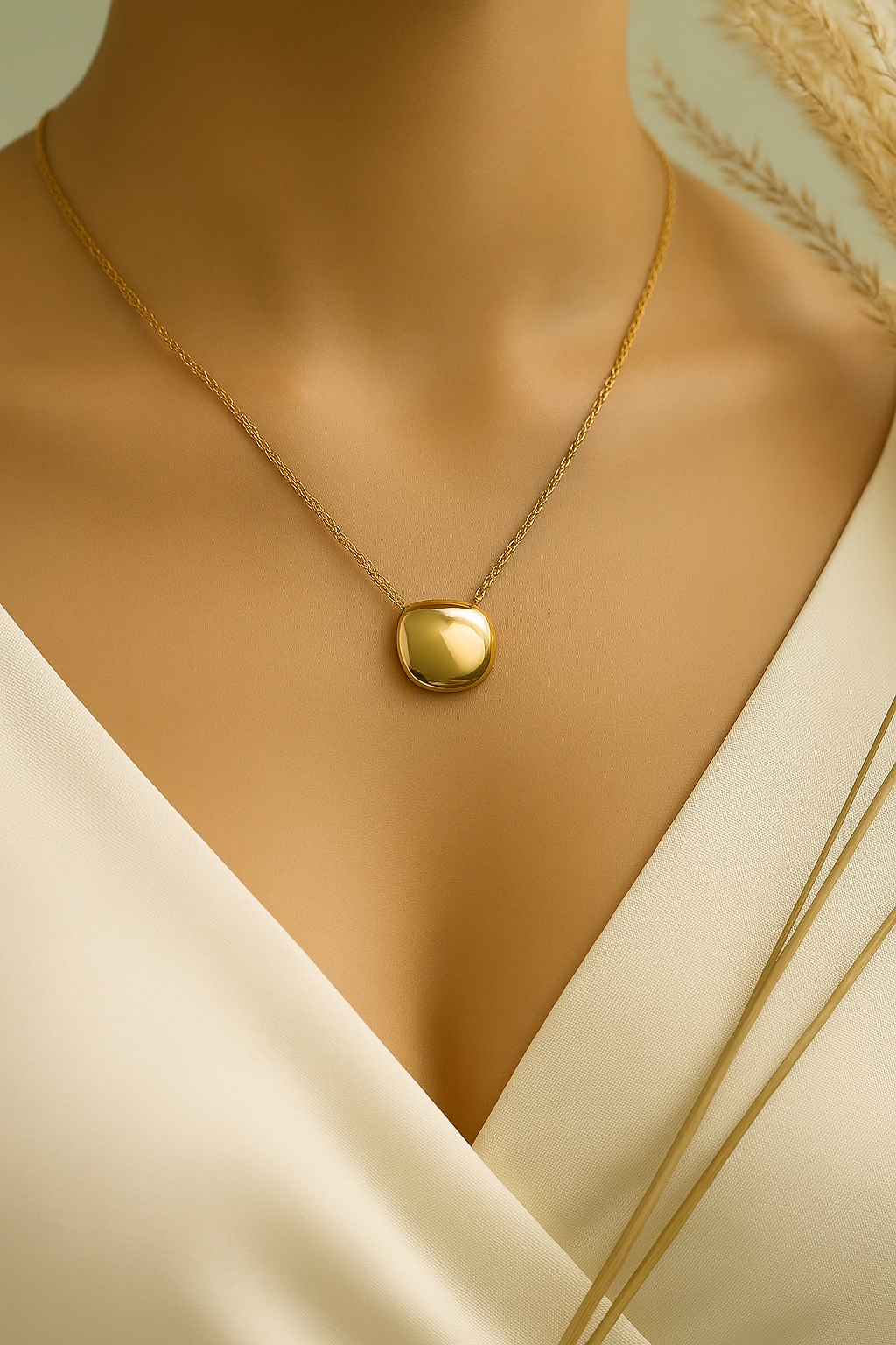 Luna Been Pendent Necklace