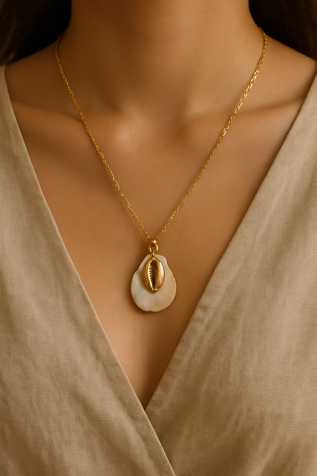 Shell Whisper Pendant