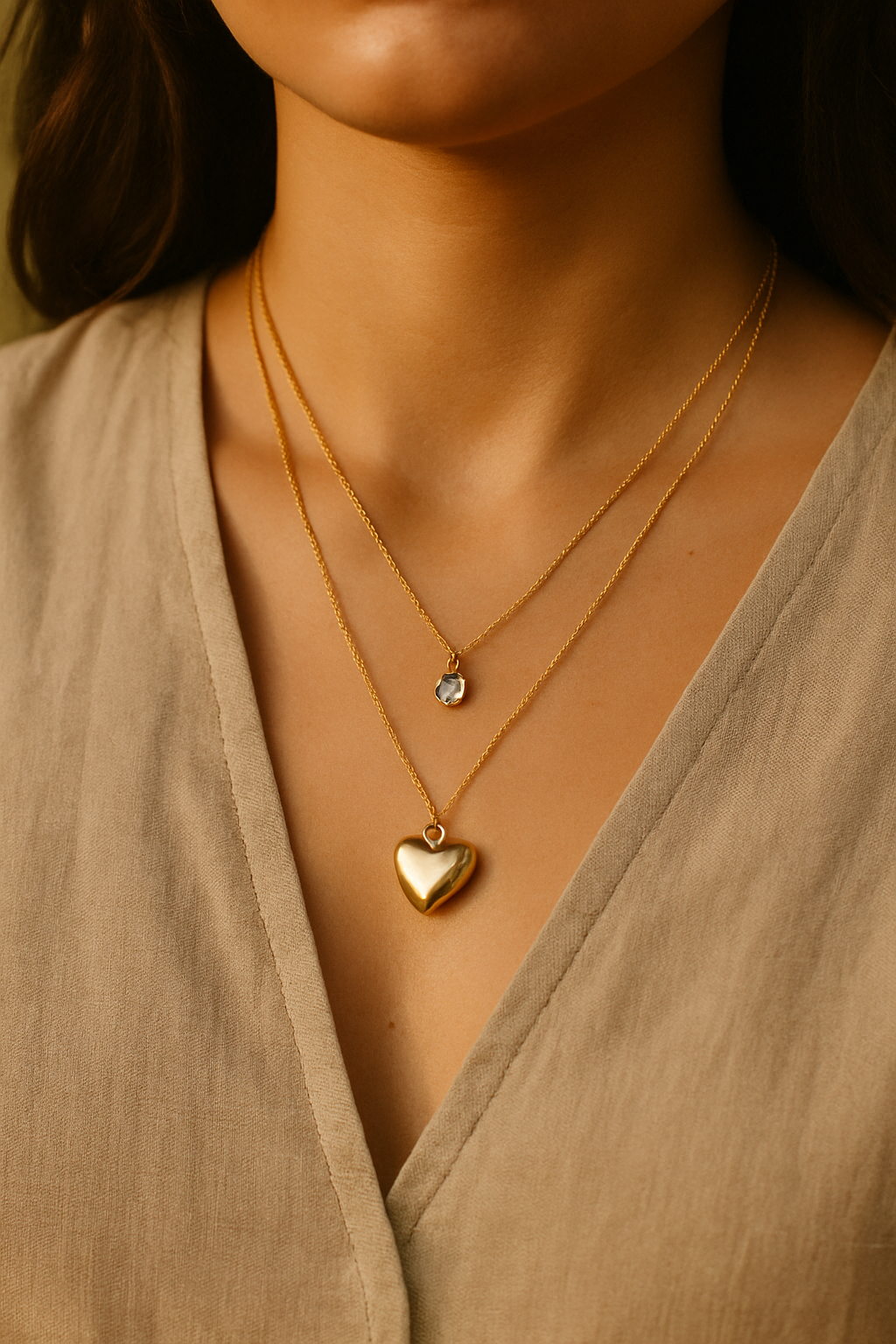Lover’s Layered Pendant Set
