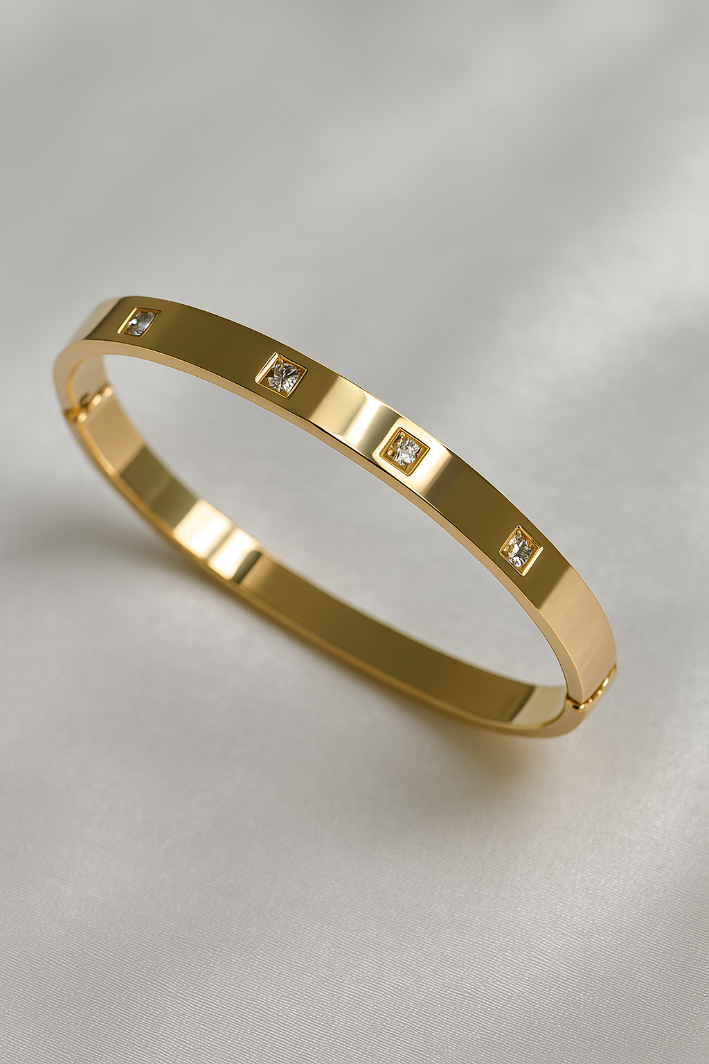 Stella Prism CZ Bangle